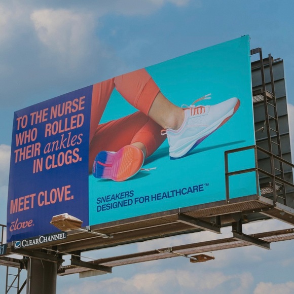 Clove Limited Edition Sunset Fade Classic Shoes Nursing Healthcare Sneaker - Picture 12 of 15